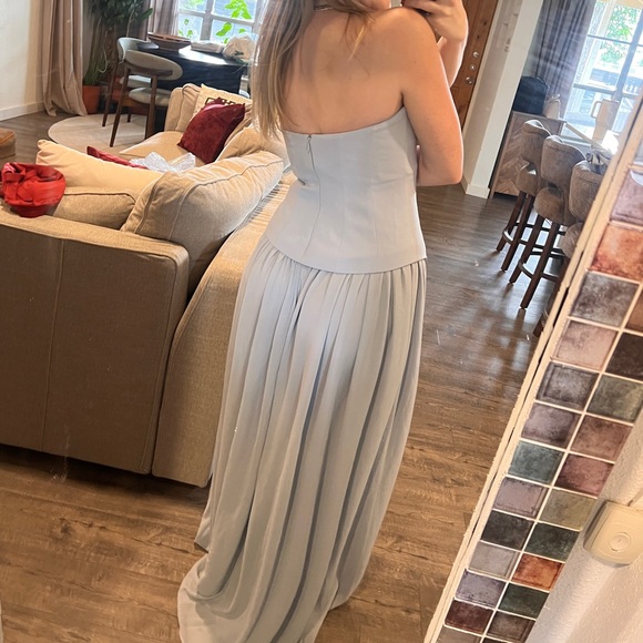 Lovers + Friends Light Blue Maxi Dress - Picture 4 of 15